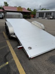 New 2025 Aluma 8216H-ANV-TILT-TA-EL Utility Trailer