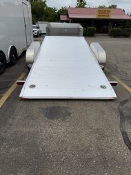 New 2025 Aluma 8216H-ANV-TILT-TA-EL Utility Trailer