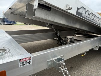 New 2025 Aluma 8216H-ANV-TILT-TA-EL Utility Trailer