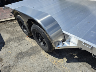 New 2025 Aluma 8218ANV-TILT-TA-EL-RTD Utility Trailer