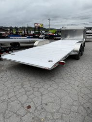 New 2025 Aluma 8218ANV-TILT-TA-EL-RTD Utility Trailer