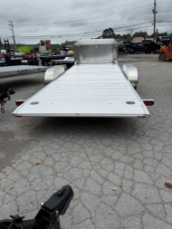 New 2025 Aluma 8218ANV-TILT-TA-EL-RTD Utility Trailer