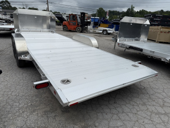 New 2025 Aluma 8218ANV-TILT-TA-EL-RTD Utility Trailer