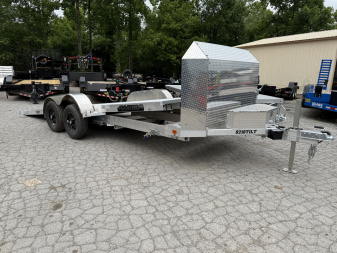 New 2025 Aluma 8218ANV-TILT-TA-EL-RTD Utility Trailer