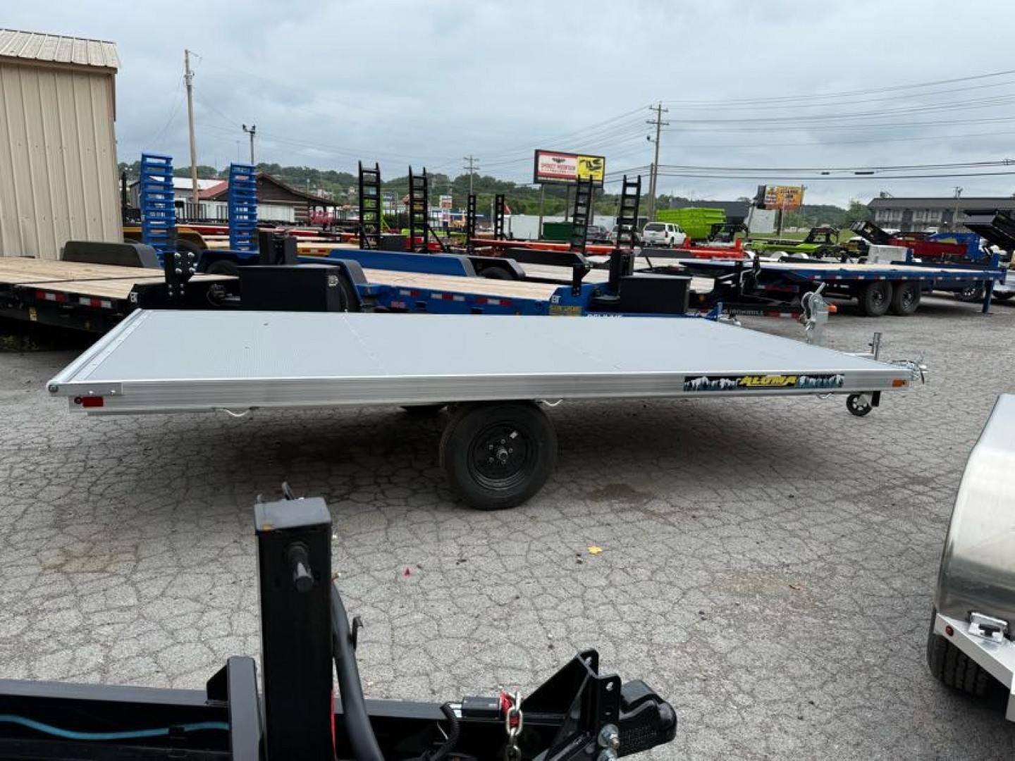 New 2025 Aluma 8414RT-5-13SL Utility Trailer