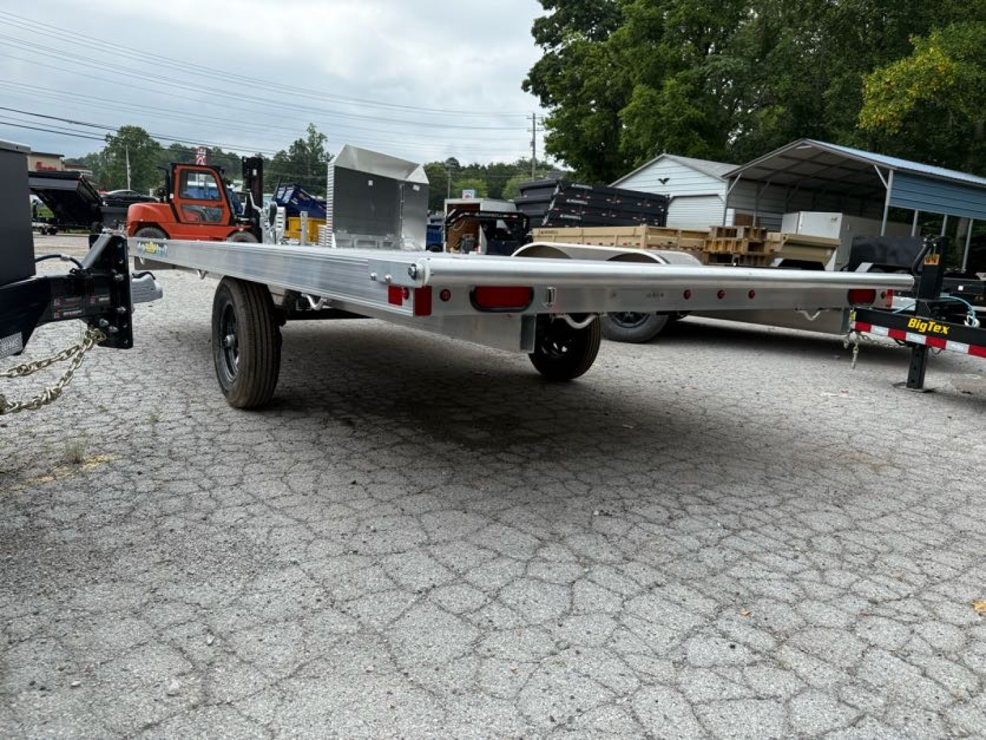 New 2025 Aluma 8414RT-5-13SL Utility Trailer