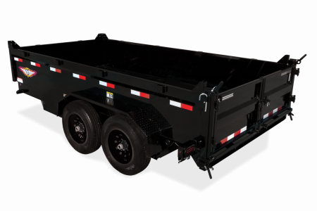 New 2025 H&H Trailers, 83x14 Industrial Dump Trailer, Scissor Lift, 14K