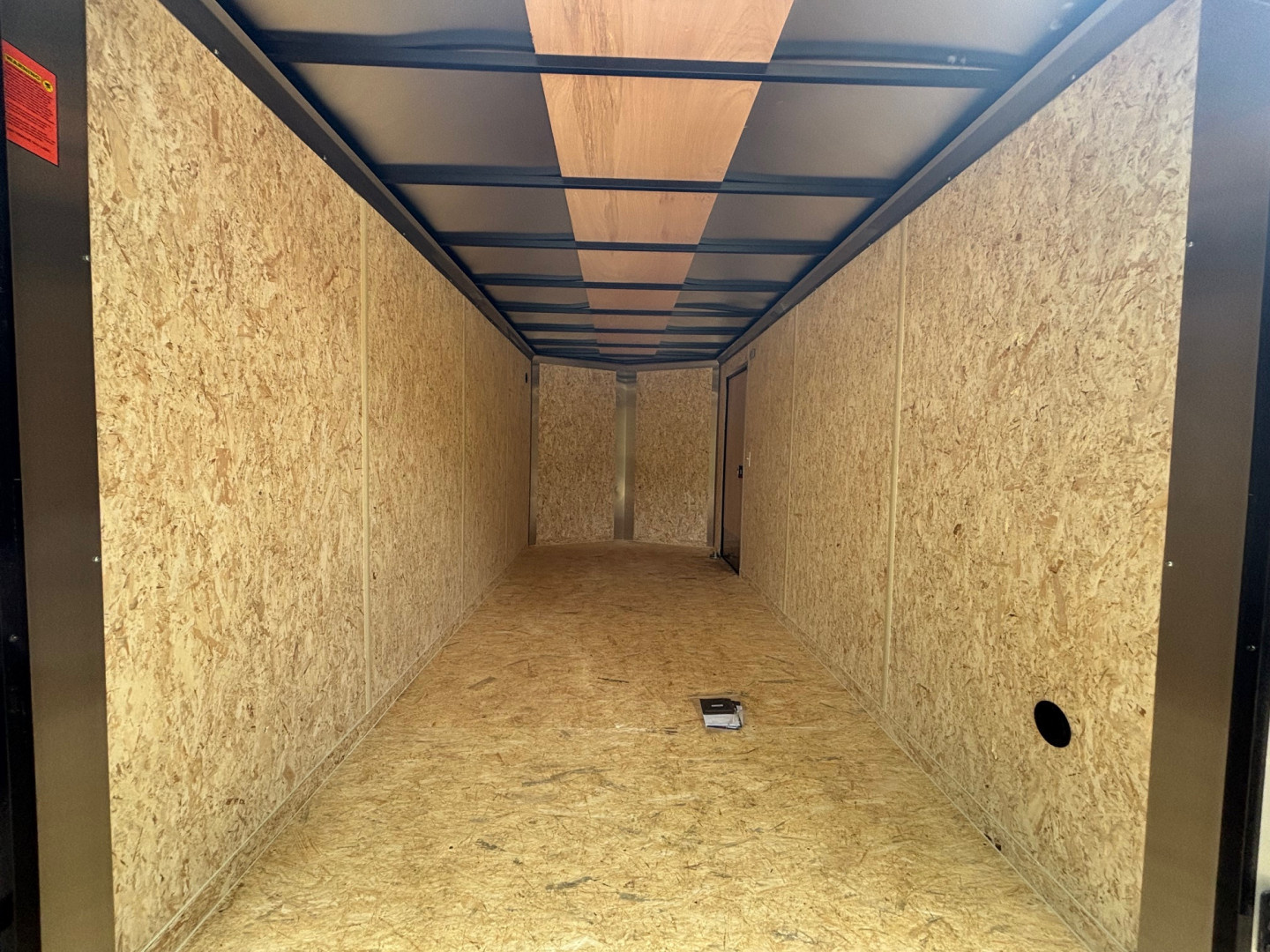 New 2025 Pace American 7X14 +2ft V-nose / Blackout Package/ 7' interior - 7000GVW