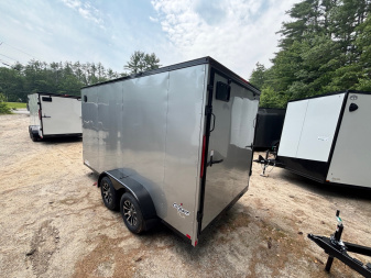 New 2025 Pace American 7X14 +2ft V-nose / Blackout Package/ 7' interior - 7000GVW