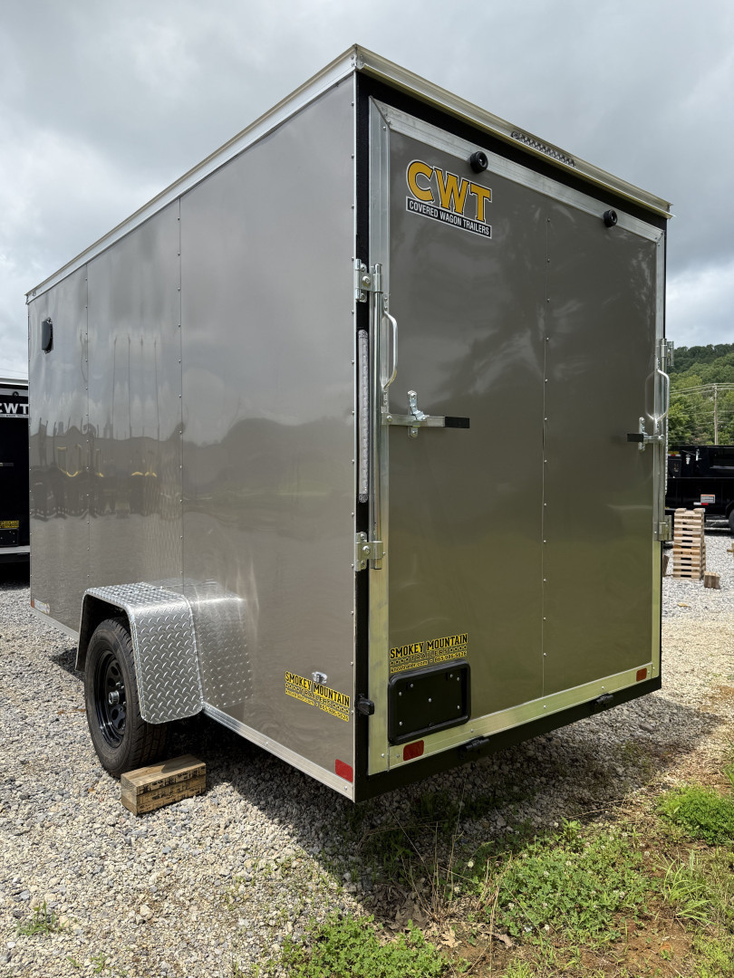 New 2025 Covered Wagon Trailers 6X12 SA 7' Cargo / Enclosed Trailer