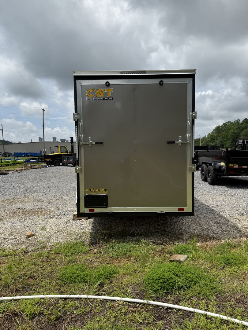New 2025 Covered Wagon Trailers 6X12 SA 7' Cargo / Enclosed Trailer