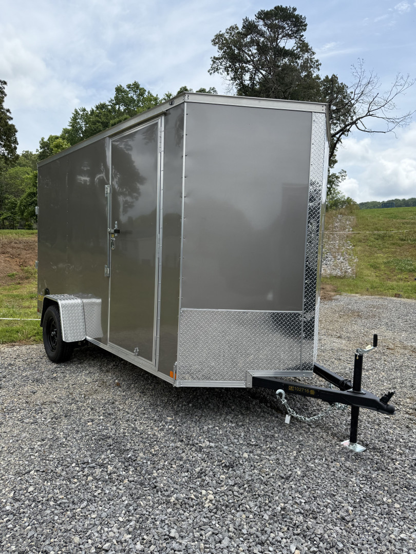 New 2025 Covered Wagon Trailers 6X12 SA 7' Cargo / Enclosed Trailer