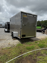 New 2025 Covered Wagon Trailers 6X12 SA 7' Cargo / Enclosed Trailer
