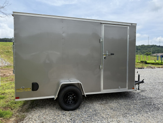 New 2025 Covered Wagon Trailers 6X12 SA 7' Cargo / Enclosed Trailer