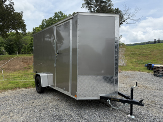 New 2025 Covered Wagon Trailers 6X12 SA 7' Cargo / Enclosed Trailer
