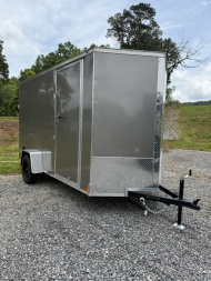 New 2025 Covered Wagon Trailers 6X12 SA 7' Cargo / Enclosed Trailer