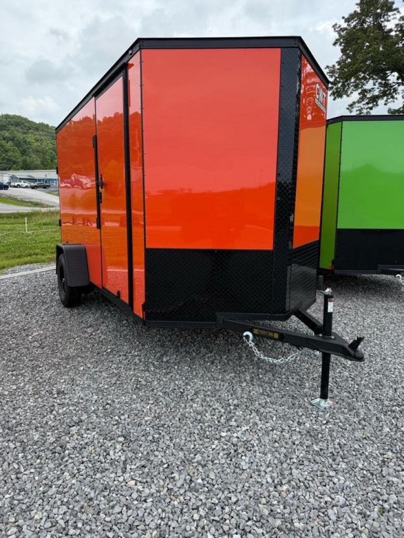 New 2025 Covered Wagon Trailers 6X12 SA B/O Cargo / Enclosed Trailer