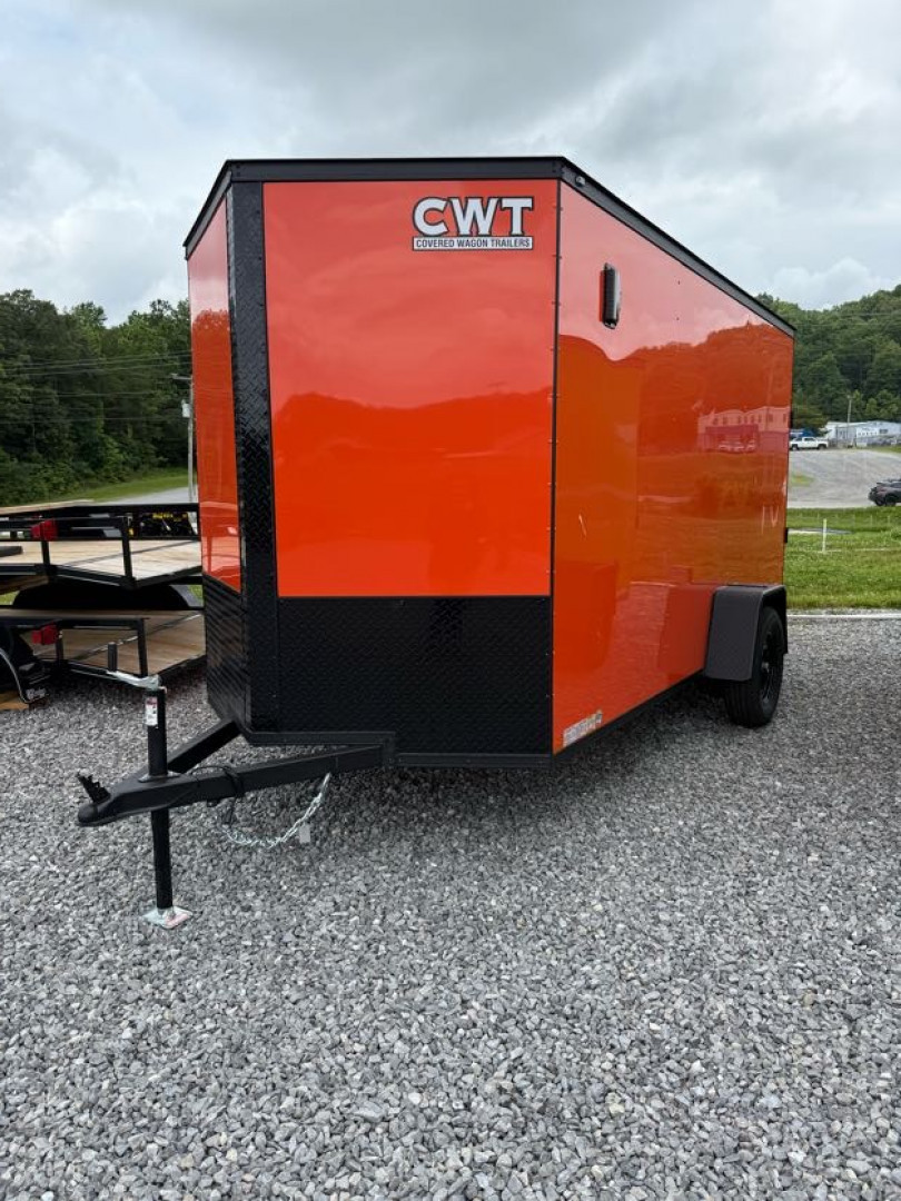 New 2025 Covered Wagon Trailers 6X12 SA B/O Cargo / Enclosed Trailer