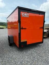 New 2025 Covered Wagon Trailers 6X12 SA B/O Cargo / Enclosed Trailer