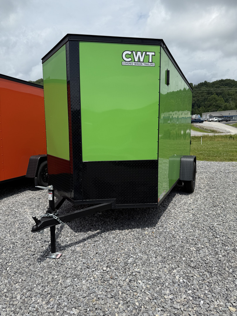 New 2025 Covered Wagon Trailers 6X12 SA B/O Cargo / Enclosed Trailer