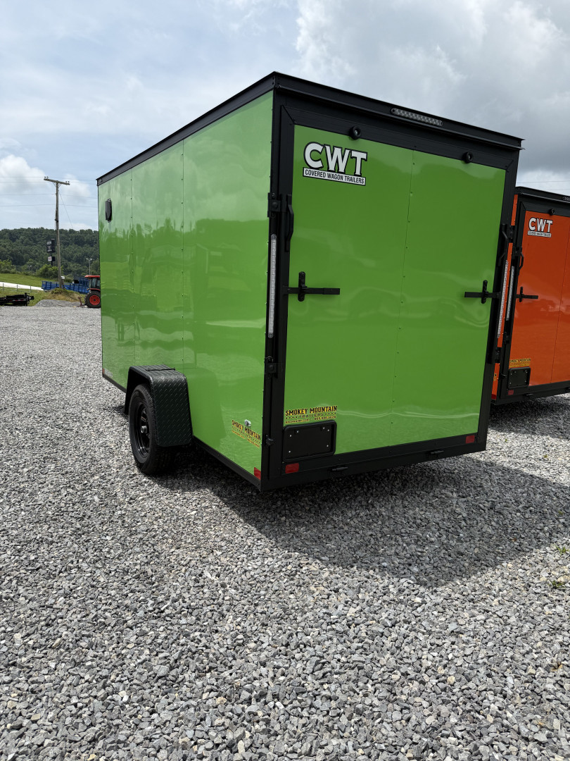 New 2025 Covered Wagon Trailers 6X12 SA B/O Cargo / Enclosed Trailer