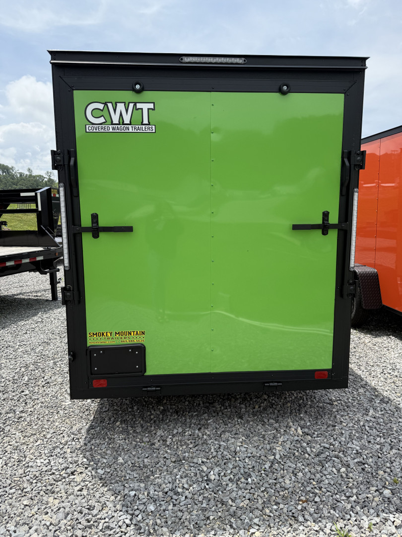 New 2025 Covered Wagon Trailers 6X12 SA B/O Cargo / Enclosed Trailer