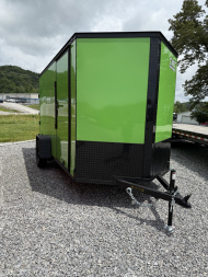 New 2025 Covered Wagon Trailers 6X12 SA B/O Cargo / Enclosed Trailer