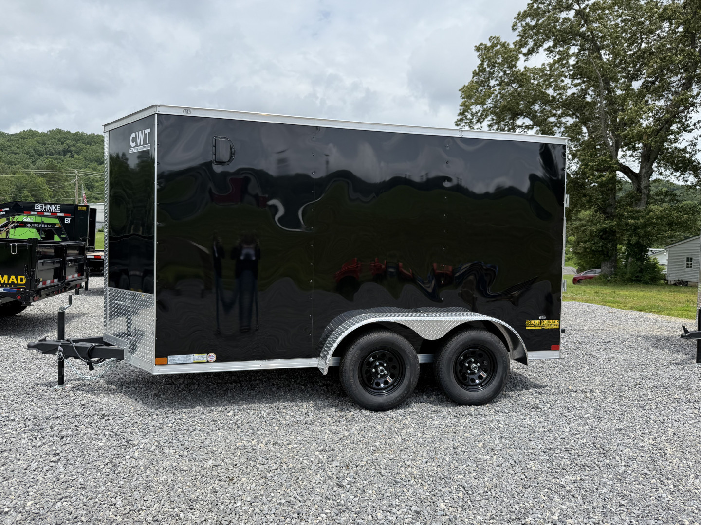 New 2025 Covered Wagon Trailers 6X12 TA2 Cargo / Enclosed Trailer