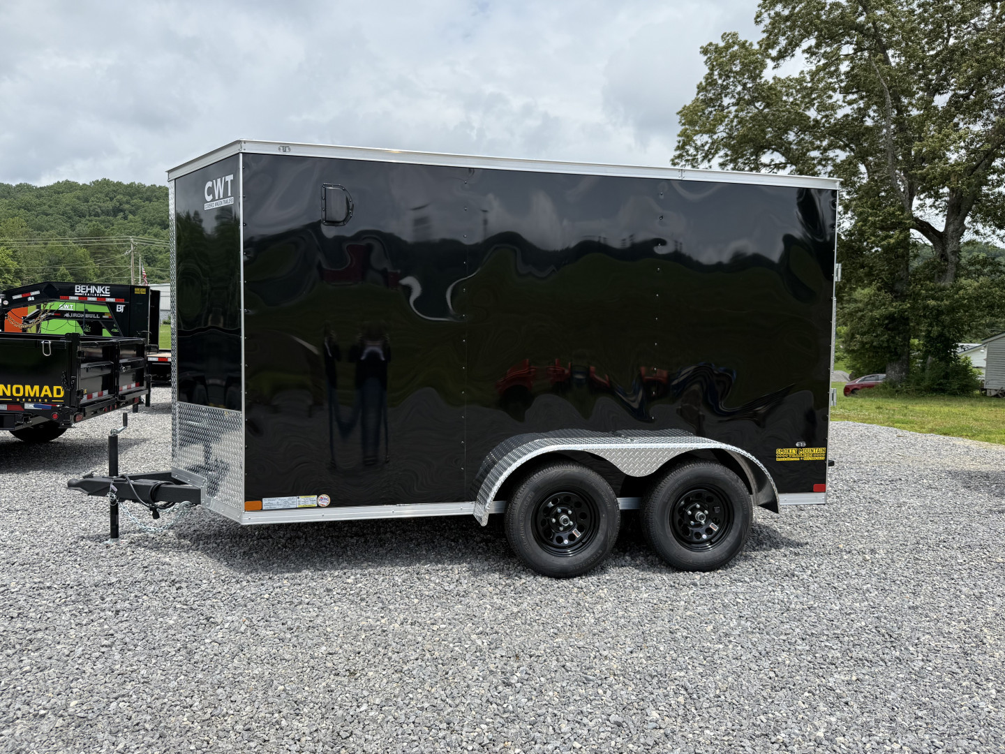 New 2025 Covered Wagon Trailers 6X12 TA2 Cargo / Enclosed Trailer