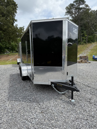 New 2025 Covered Wagon Trailers 6X12 TA2 Cargo / Enclosed Trailer