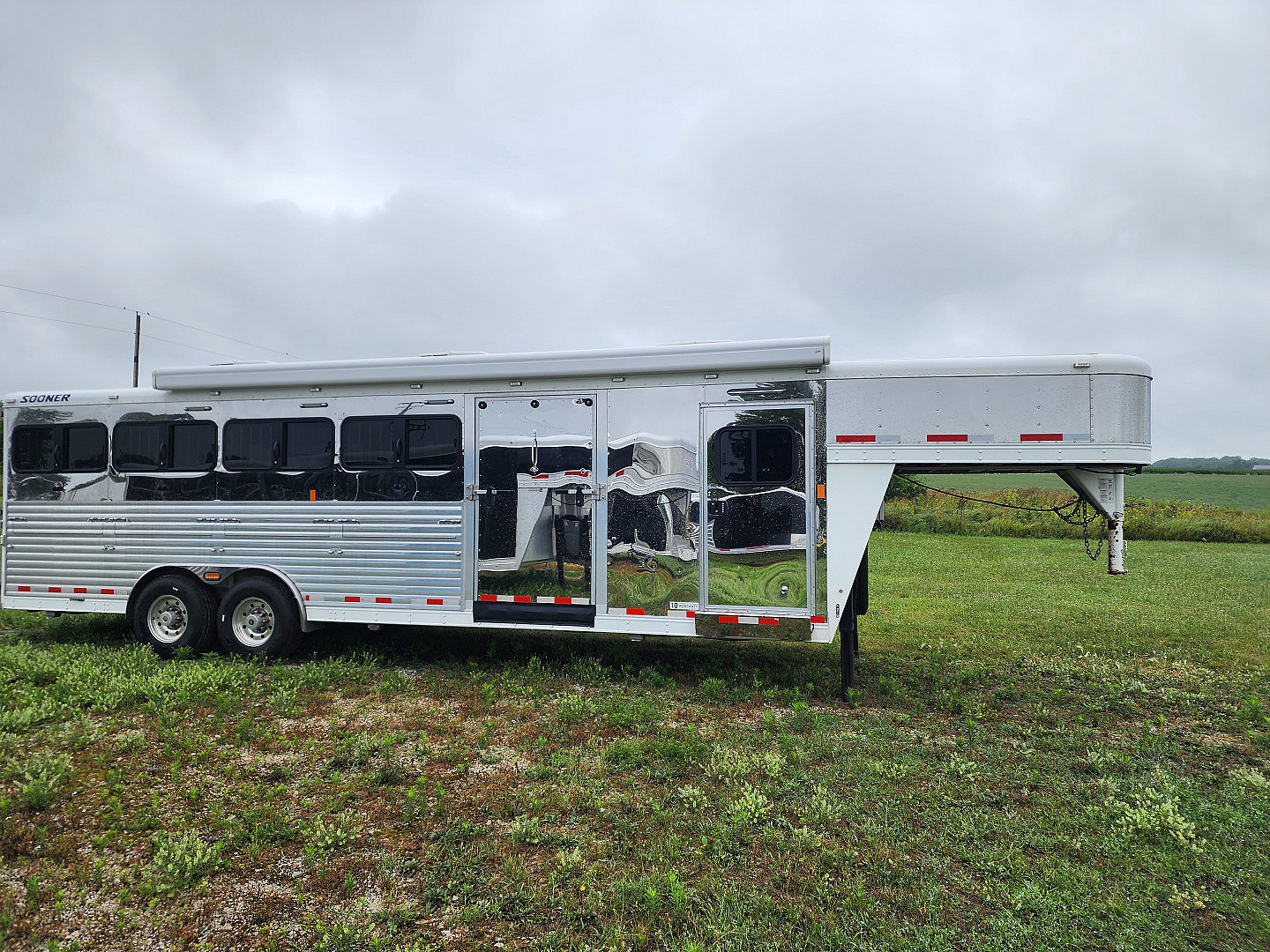 Used 2013 Sooner C-SR STCLP 826 12 Pen / Stock Combo Trailer ( NO TRADE)