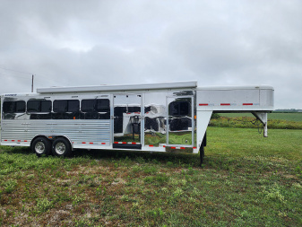 Used 2013 Sooner C-SR STCLP 826 12 Pen / Stock Combo Trailer ( NO TRADE)