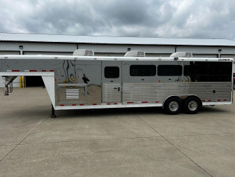 Used 2013 Sooner C-SR STCLP 826 12 Pen / Stock Combo Trailer ( NO TRADE)
