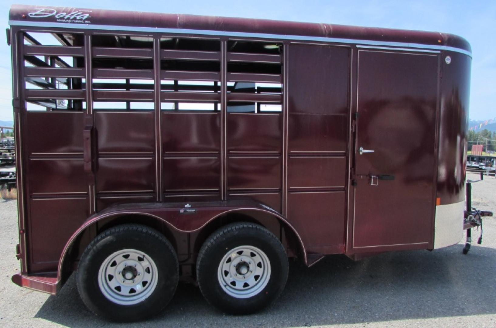 New 2023 Delta Mfg Delta 500 Combo Stock / Stock Combo Trailer
