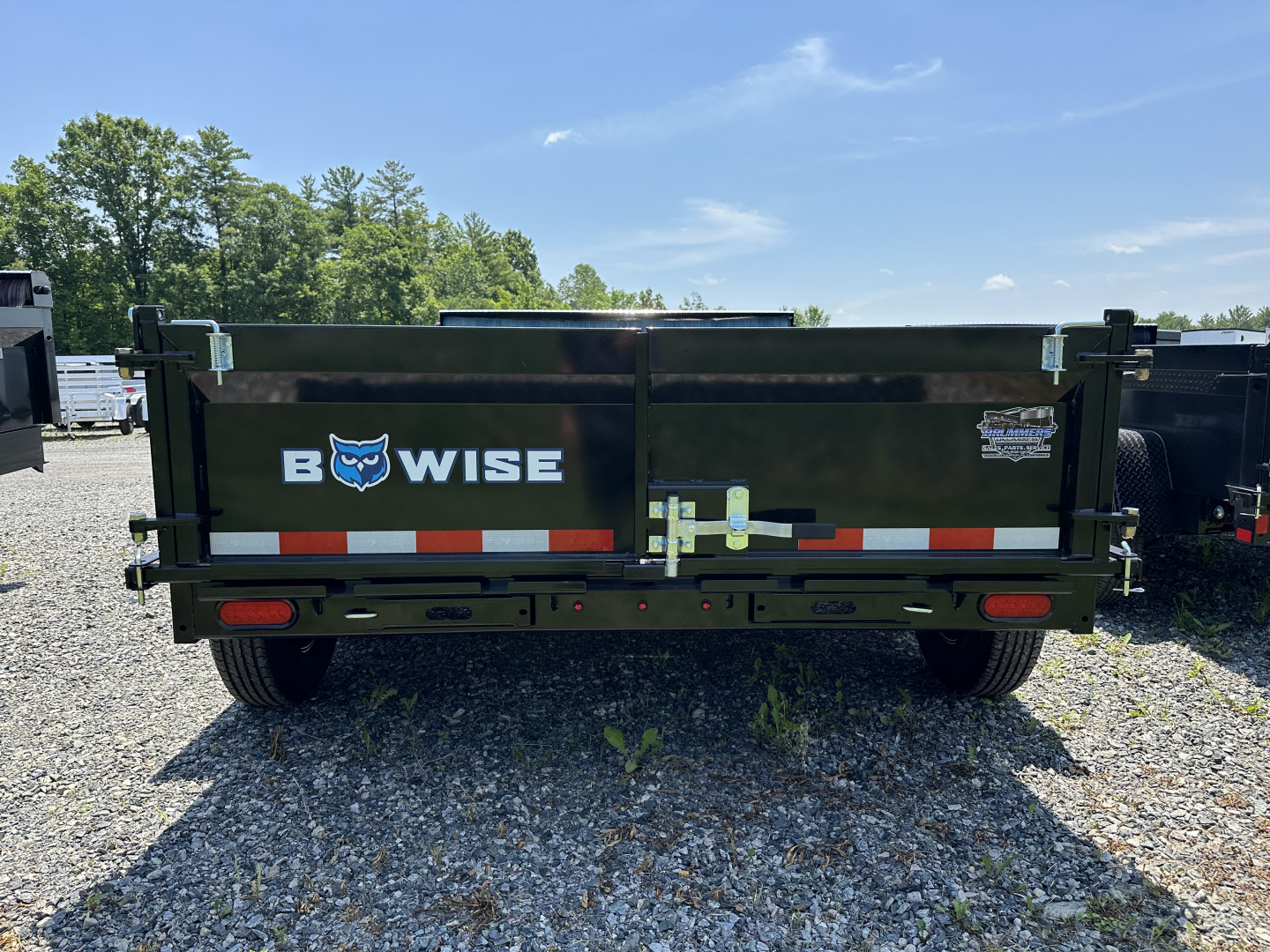 New 2026 BWISE DT712LP-LE-12 Dump Trailer