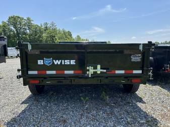 New 2026 BWISE DT712LP-LE-12 Dump Trailer