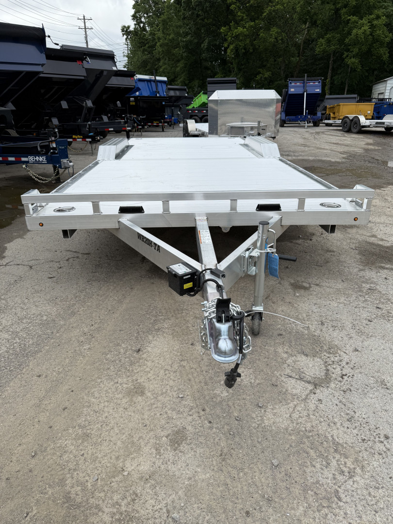 New 2025 Aluma WB20H-TA-EL-DOF-R-RR Utility Trailer
