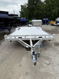 New 2025 Aluma WB20H-TA-EL-DOF-R-RR Utility Trailer