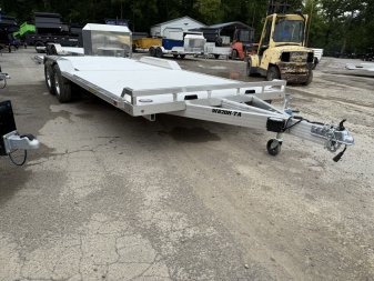 New 2025 Aluma WB20H-TA-EL-DOF-R-RR Utility Trailer