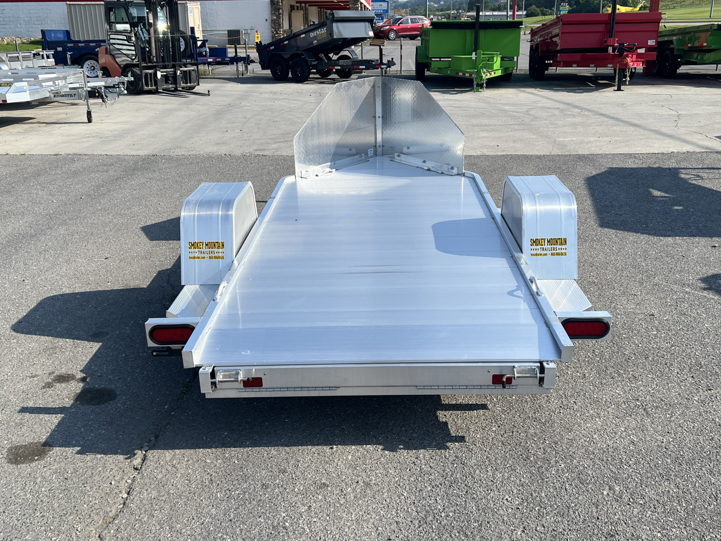 New 2025 Aluma MC10S-R Utility Trailer
