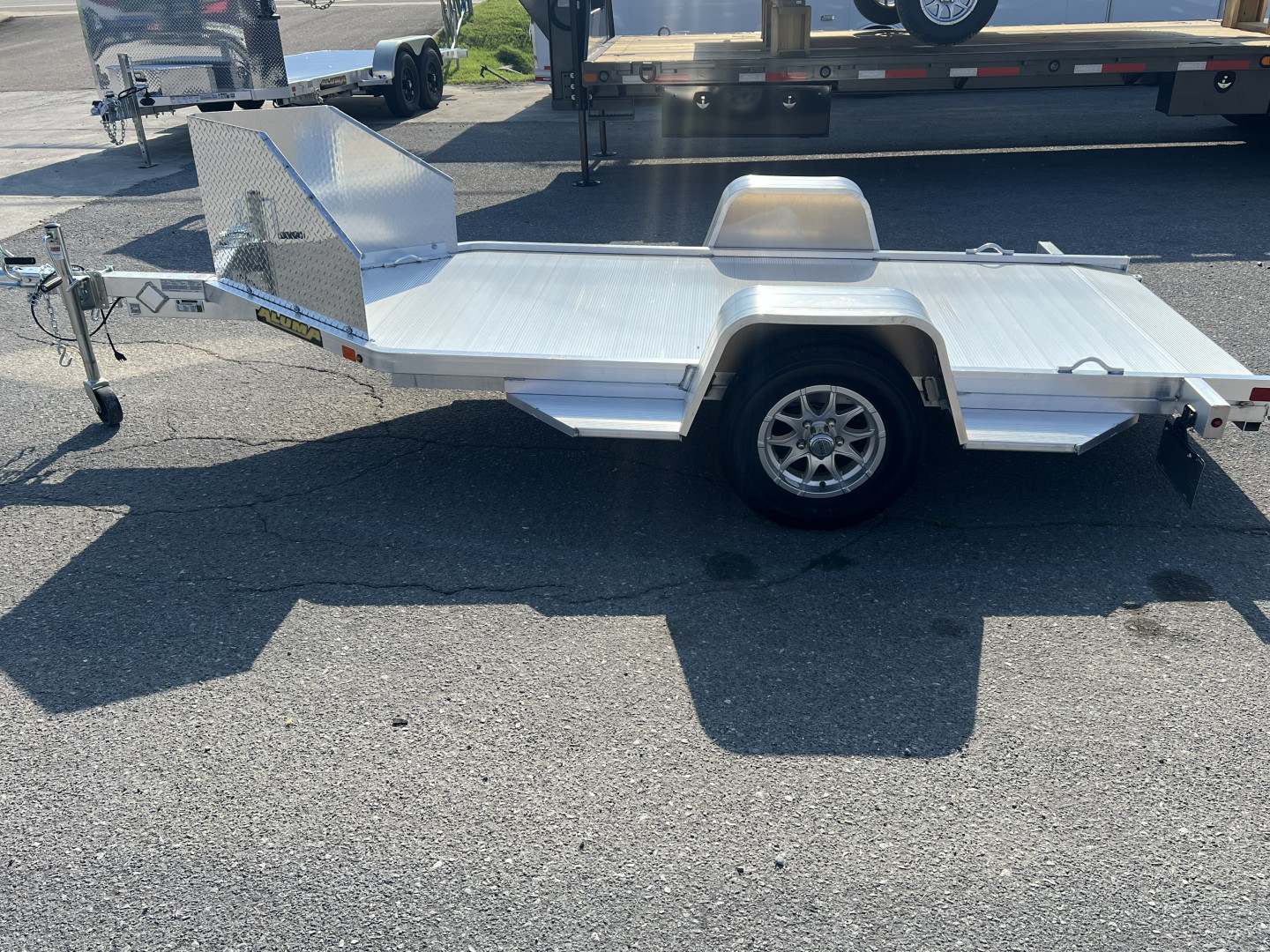 New 2025 Aluma MC10S-R Utility Trailer
