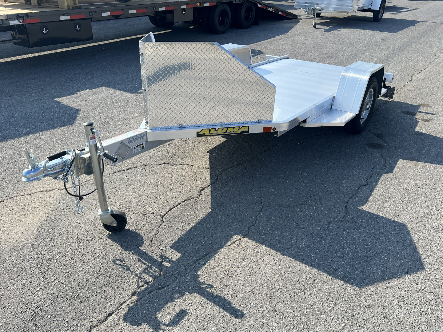 New 2025 Aluma MC10S-R Utility Trailer