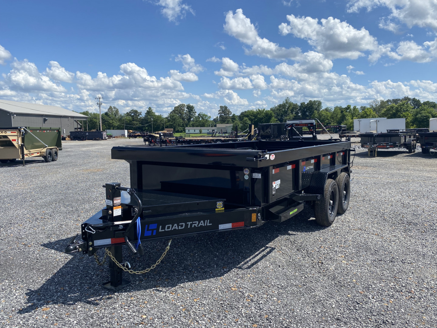 New 2025 LOAD TRAIL 83"x14' 14k Dump Trailer