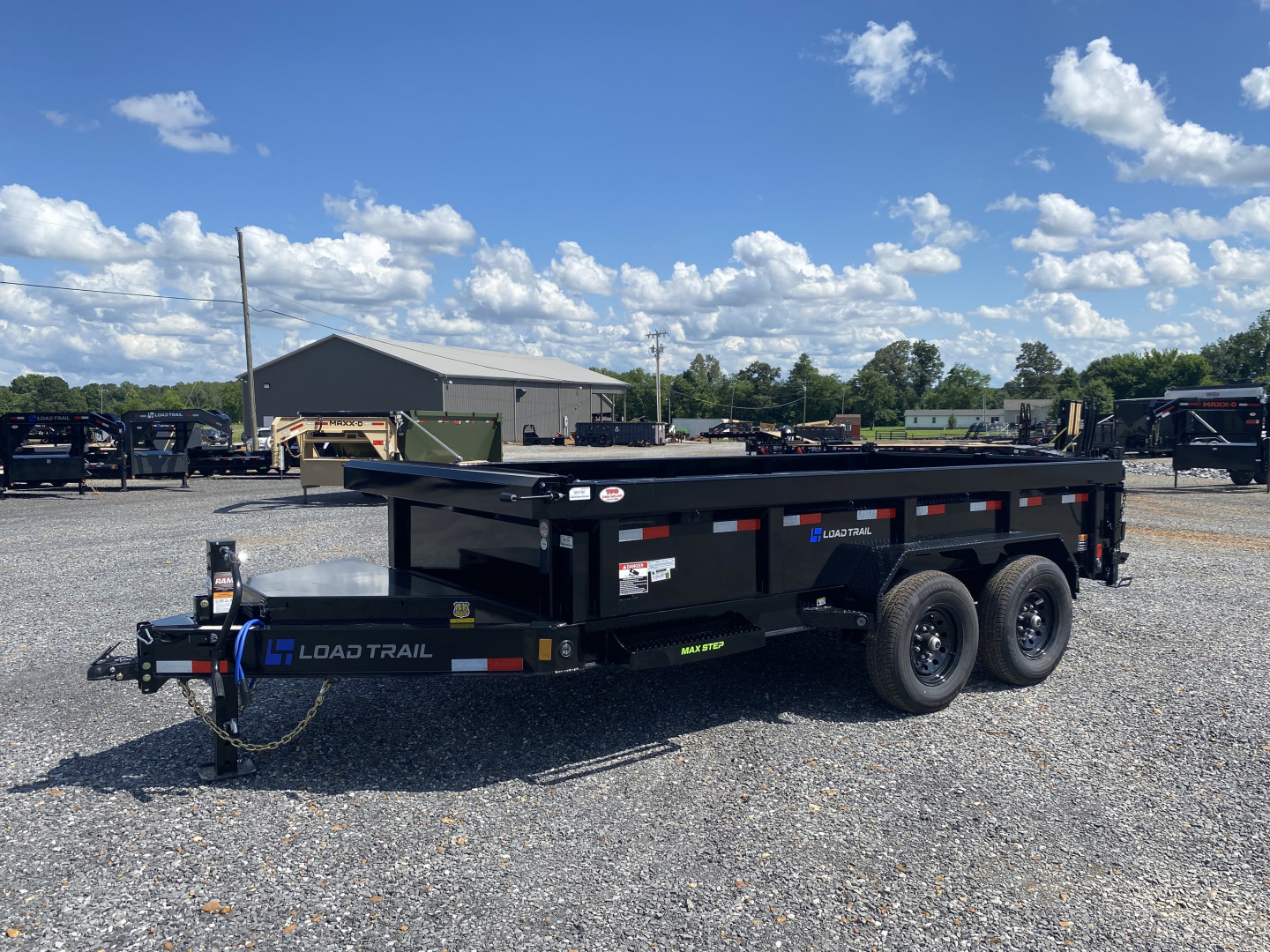 New 2025 LOAD TRAIL 83"x14' 14k Dump Trailer