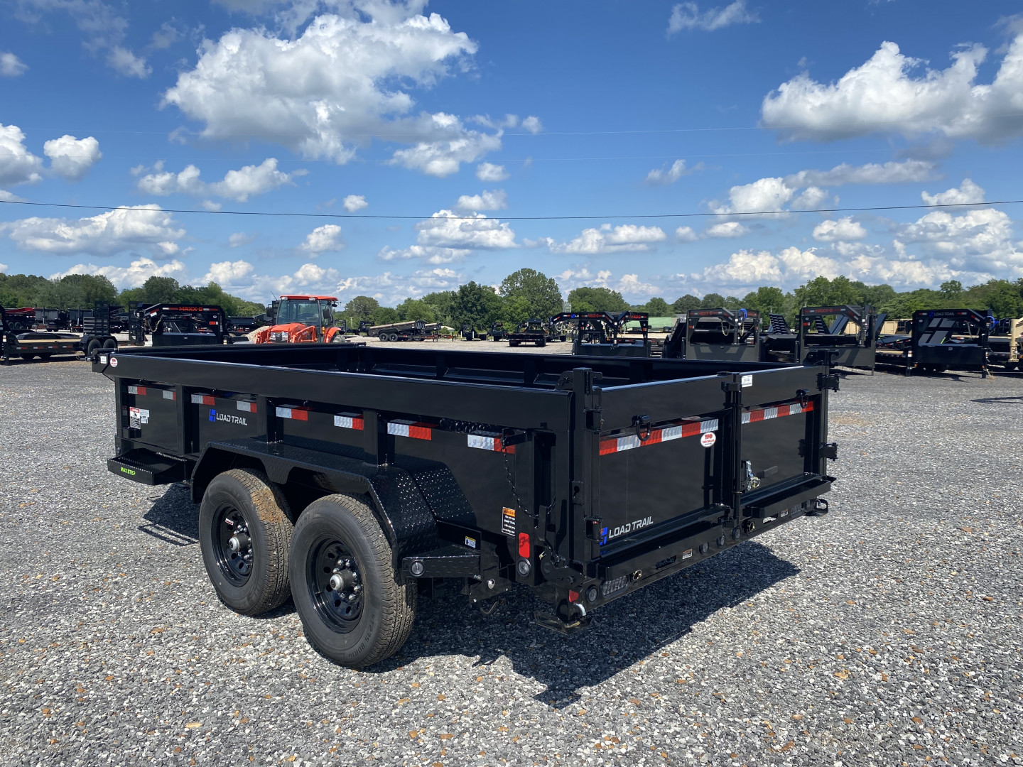 New 2025 LOAD TRAIL 83"x14' 14k Dump Trailer