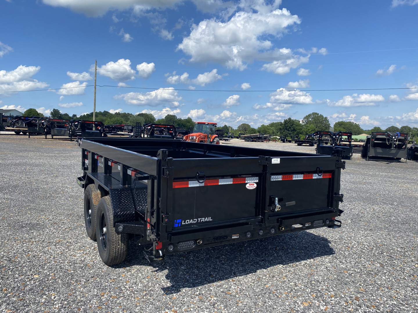 New 2025 LOAD TRAIL 83"x14' 14k Dump Trailer