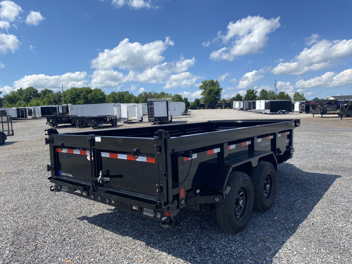 New 2025 LOAD TRAIL 83"x14' 14k Dump Trailer