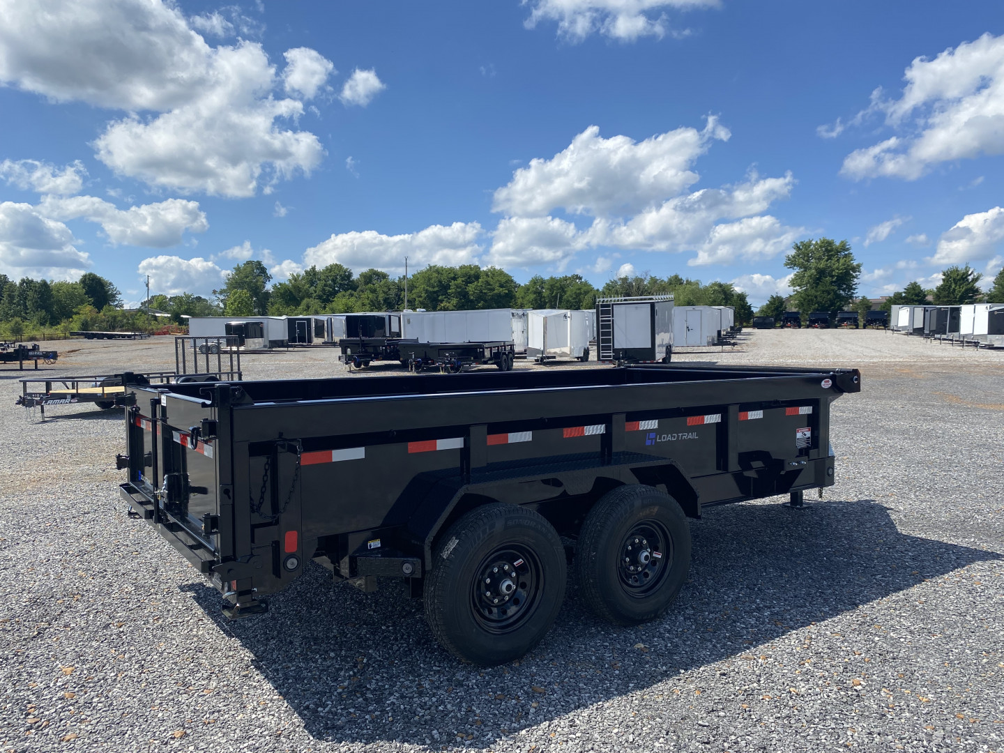 New 2025 LOAD TRAIL 83"x14' 14k Dump Trailer