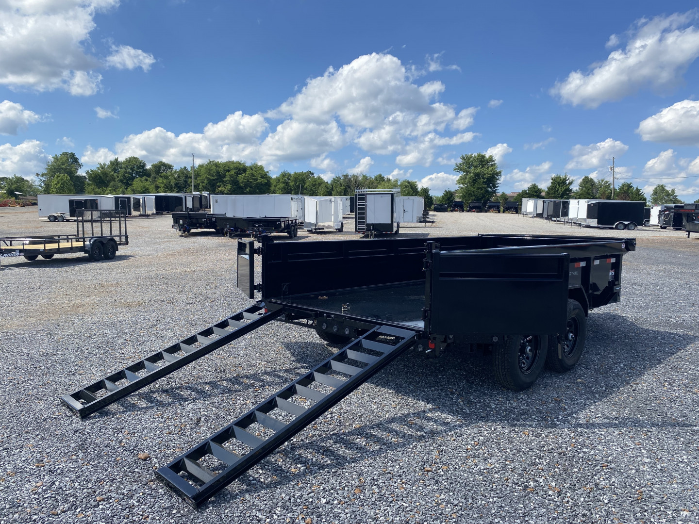 New 2025 LOAD TRAIL 83"x14' 14k Dump Trailer