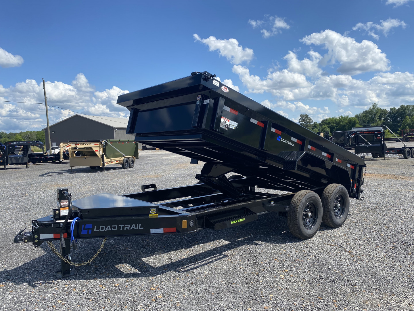 New 2025 LOAD TRAIL 83"x14' 14k Dump Trailer